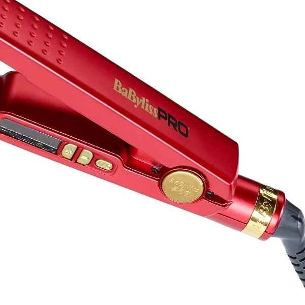 Babyliss Titanium Ionic BAB3091RDTE prostownica do włosów 28 mm czerwona 