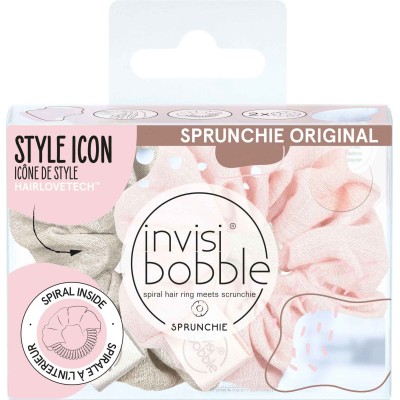 Tangle Teezer Invisibobble Sprunchie DUO Go With The Floe róż/beż 2szt