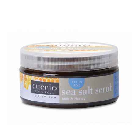 Cuccio Peeling sól morska miód i mleko 240ml 
