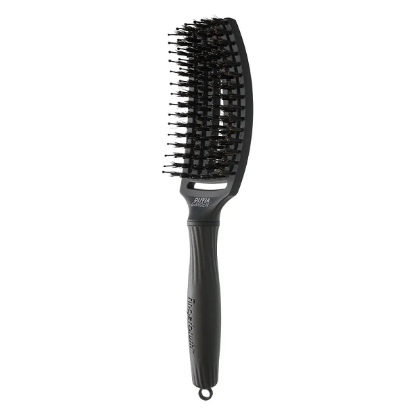 Szczotka Olivia Garden Fingerbrush Combo Full Black Medium