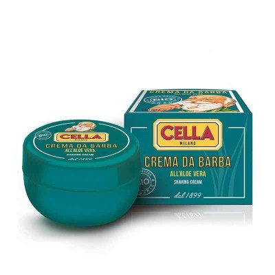 Cella Milano Shaving Cream Bio Aloe mydło-krem do golenia tygielek 150ml