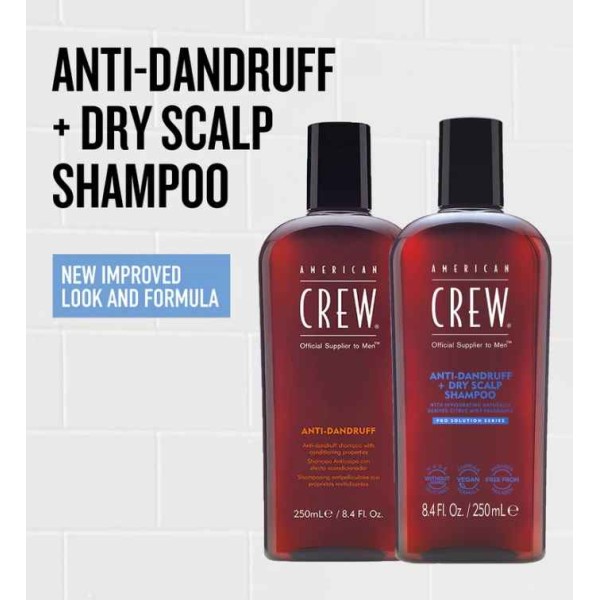 American Crew szampon Anti-Dandruff + Dry Scalp 250 ml 
