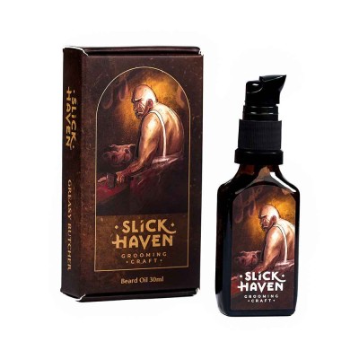 Slickhaven olejek do brody Greasy Butcher 30ml