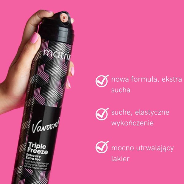 Vavoom lakier Triple Freeze Extra Dry 300 ml