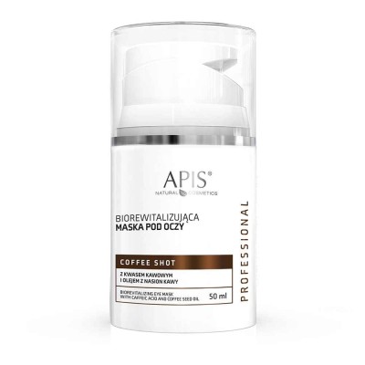 Apis Coffee Shot - Biorewitalizująca maska pod oczy 50 ml