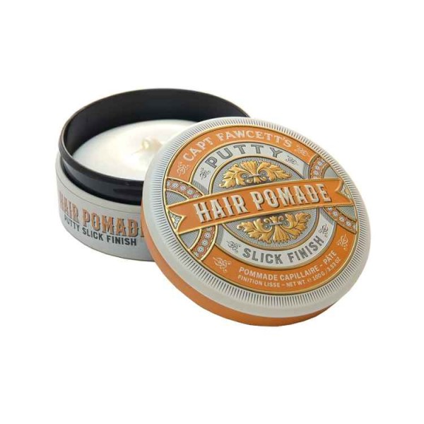 Captain Fawcett's Putty Hair Pomade Slick Finish 100g