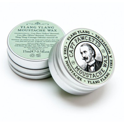 Captain Fawcett's The Gentleman's Stiffener Ylang Ylang wosk do wąsów 15ml