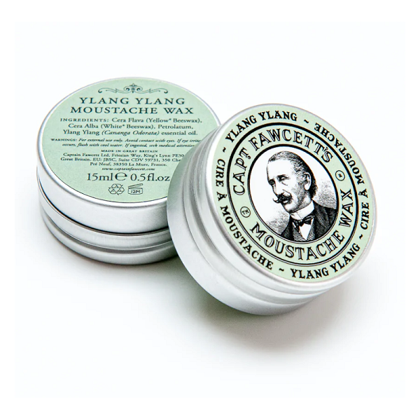 Captain Fawcett's The Gentleman's Stiffener Ylang Ylang wosk do wąsów 15ml