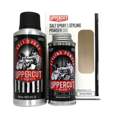 Uppercut Zestaw Salt Spray & Styling Powder