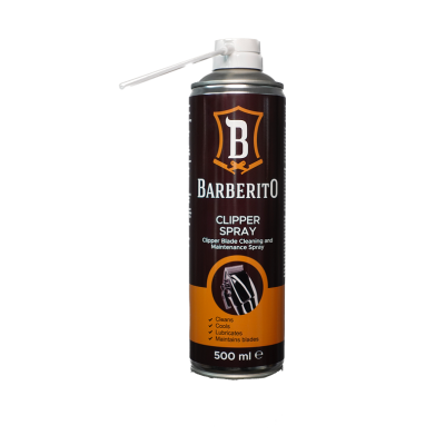 Barberito Clipper Spray - spray do czyszczenia maszynek 500 ml