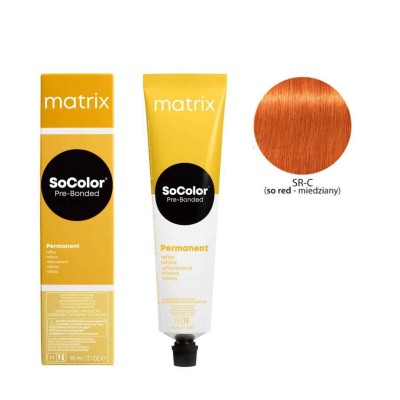 Matrix SoColor SoRed farba trwale koloryzująca 90 ml