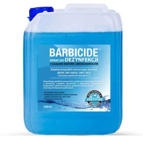Barbicide Spray do dezynfekcji 5000ml bez zapachu_uzupełnienie 51635