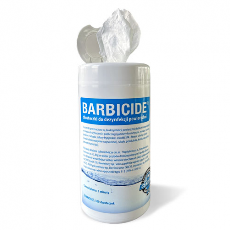 Barbicide Wipes chusteczki do dezynfekcji powierzchni 60160 120 szt.